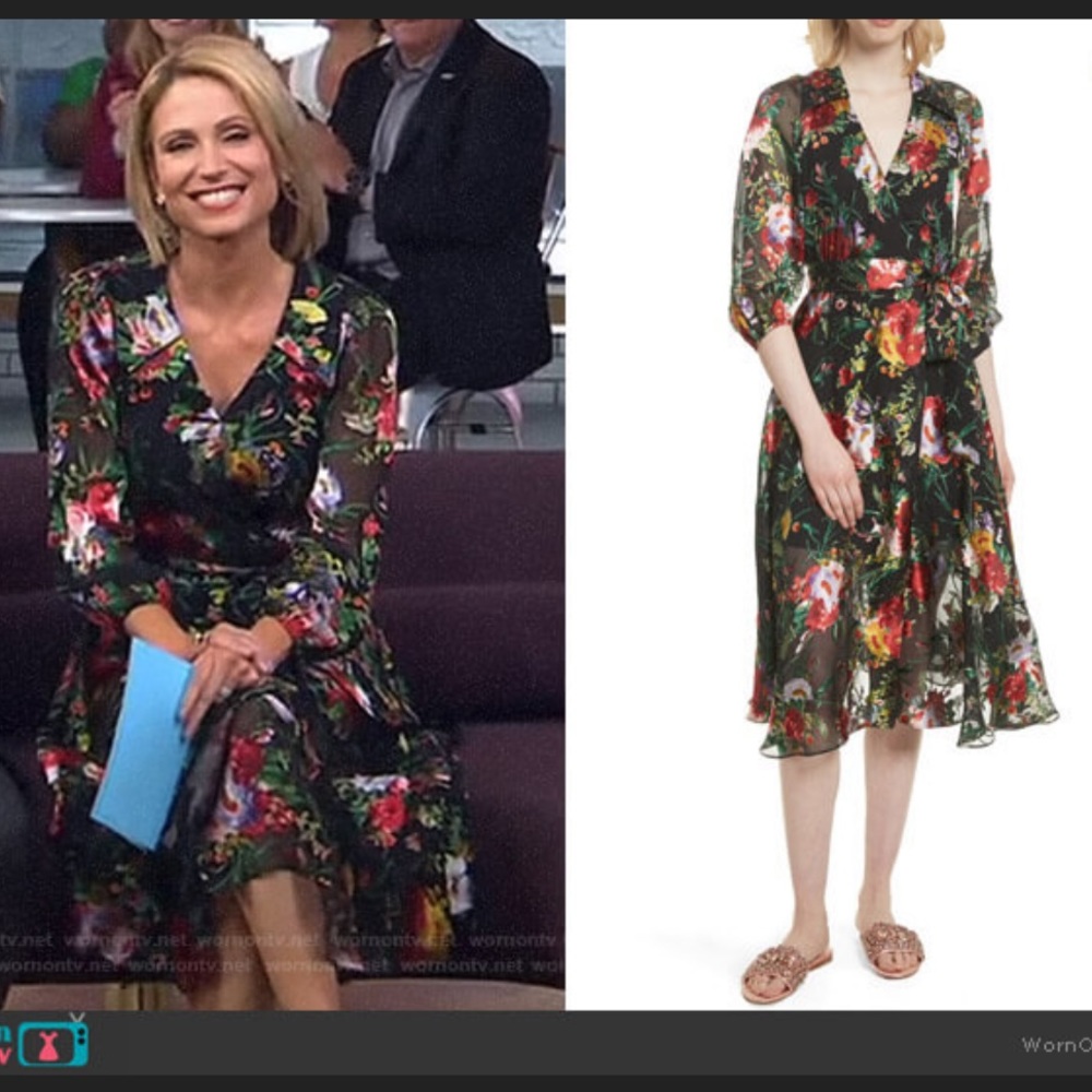 Alice + Olivia floral dress